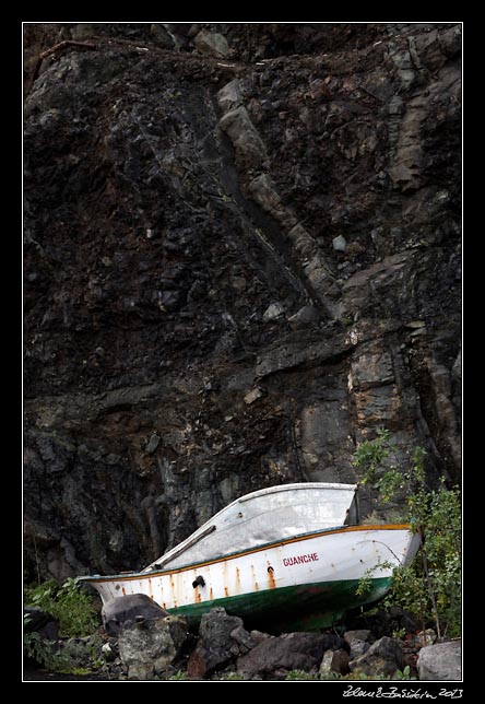 La Gomera - Vallehermoso - retired boats