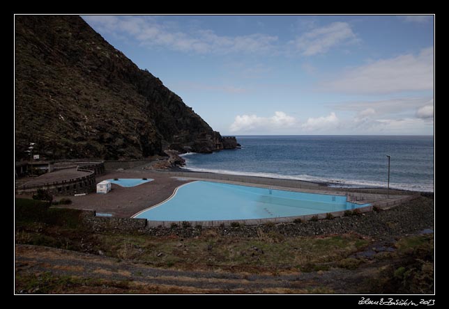 La Gomera - Vallehermoso - Playa de Vallehermoso