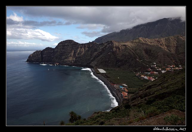 La Gomera - Hermigua - Playa Hermigua