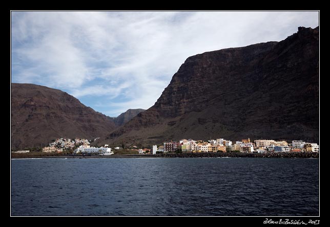 La Gomera - boat trip to Los Organos - Valle Gran Rey