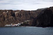 La Gomera - boat trip to Los Organos - Playa de Alojera