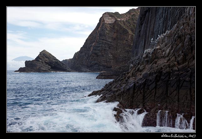 La Gomera - boat trip to Los Organos - Los Organos