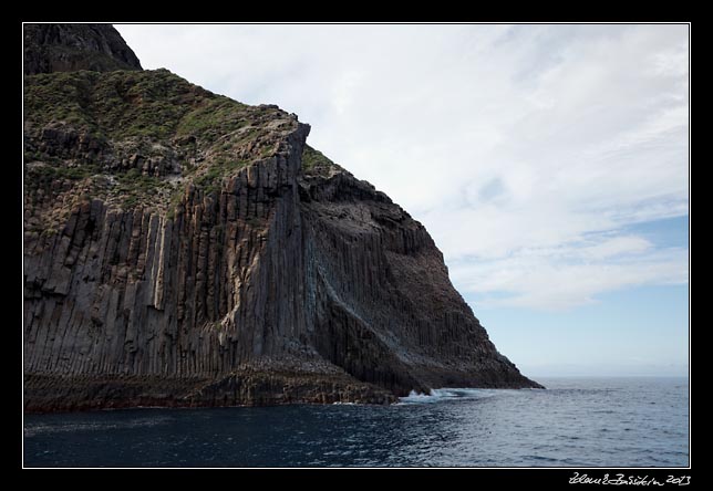 La Gomera - boat trip to Los Organos - Los Organos