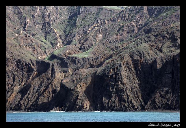 La Gomera - boat trip to Los Organos -