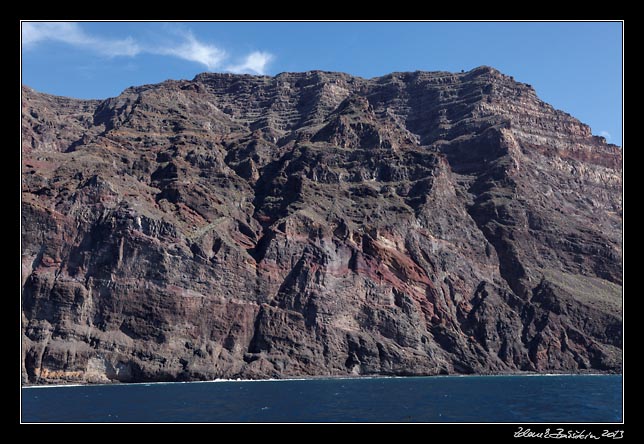 La Gomera - boat trip to Los Organos -