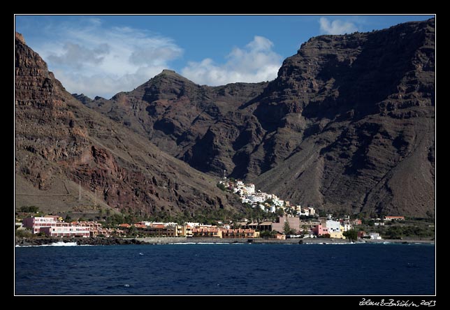 La Gomera - boat trip to Los Organos - Valle Gran Rey