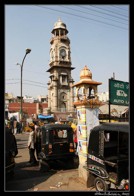 Clock tower in Ajmer