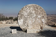 Mt. Nebo - Byzantine monastery - fortified door