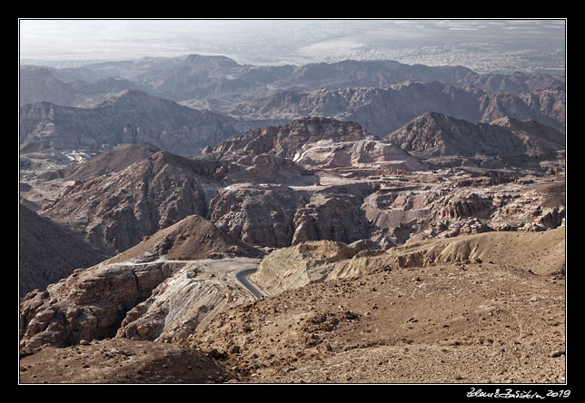 Dead Sea area - Al Tafilah highway