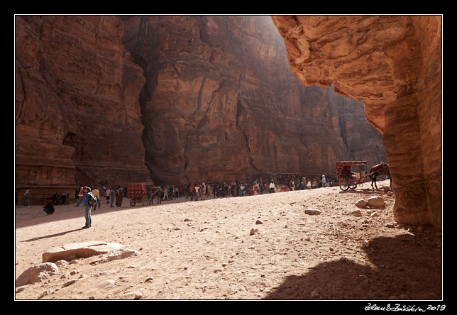 Petra - in front of the Treasury