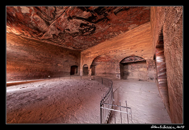 Petra - Urn tomb interior