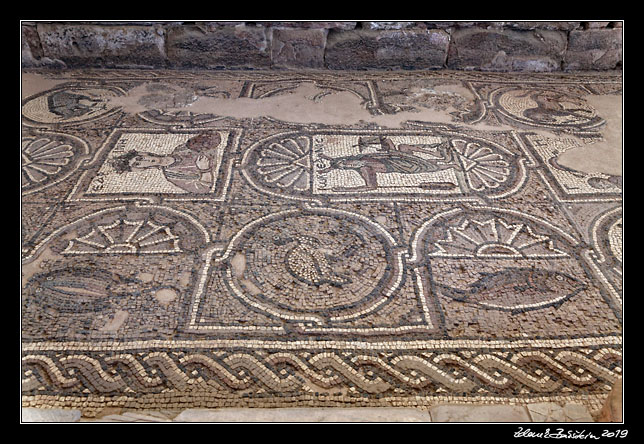 Petra - Byzantian church mosaics