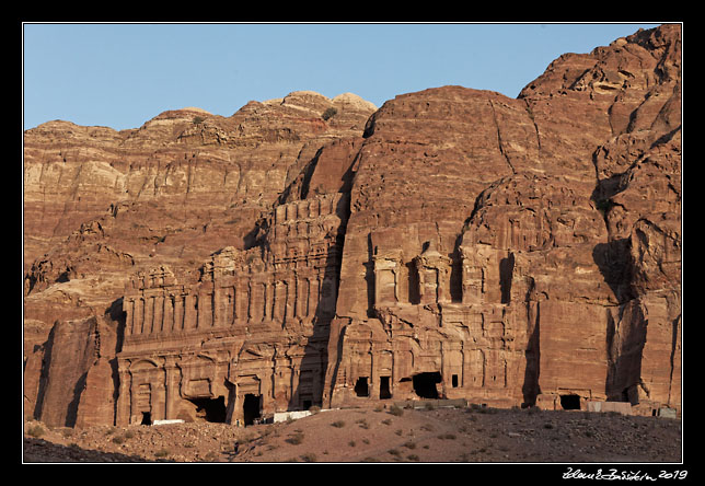 Petra - Palace tomb and Corinthian tomb