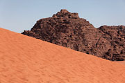 Wadi Rum - a sand dune