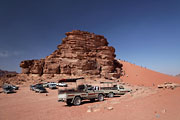 Wadi Rum - a sand dune