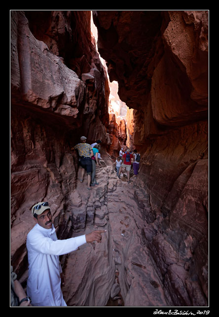 Wadi Rum - Siq al Khazali