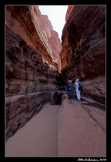 Wadi Rum - Siq al Khazali