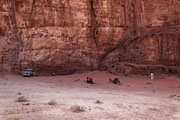 Wadi Rum - lunchtime