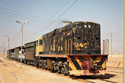 Wadi Rum - desert train