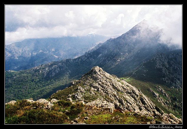 A view from Monte Tolu