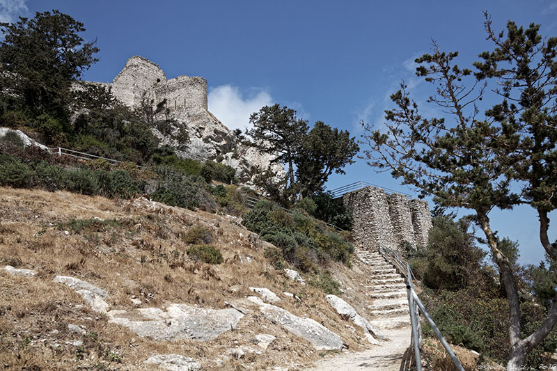 North Cyprus - Kantara - ruins of Kantara castle