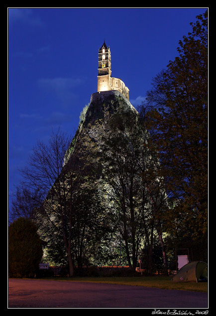 Le Puy-en-Velay - Saint Michel d`Aiguilhe Chapel