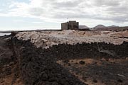 Lanzarote - a saline in Los Cocoteros