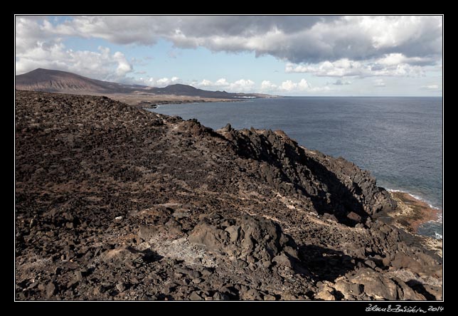 Lanzarote - atlantic coast at Los Cocoteros