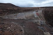 Lanzarote - Barranco Valle del Palomo dam