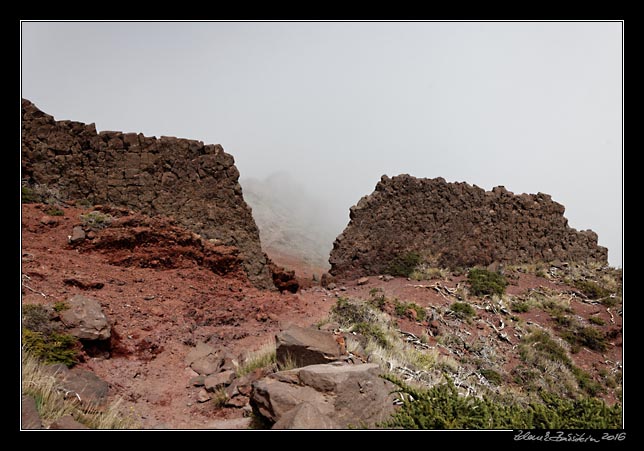 La Palma - Roque de los Muchachos - Pared de Roberto