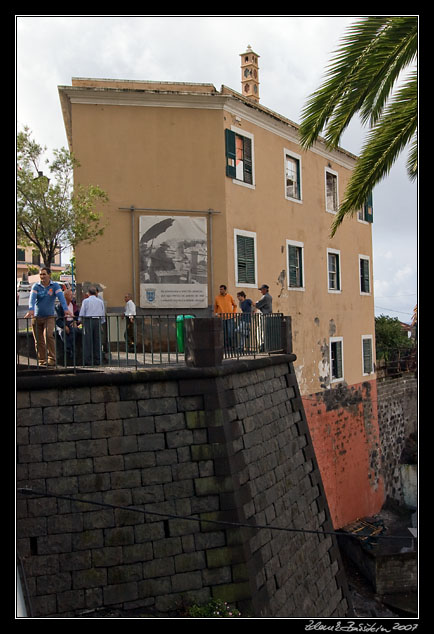 Churchill`s balcony in Camara de Lobos