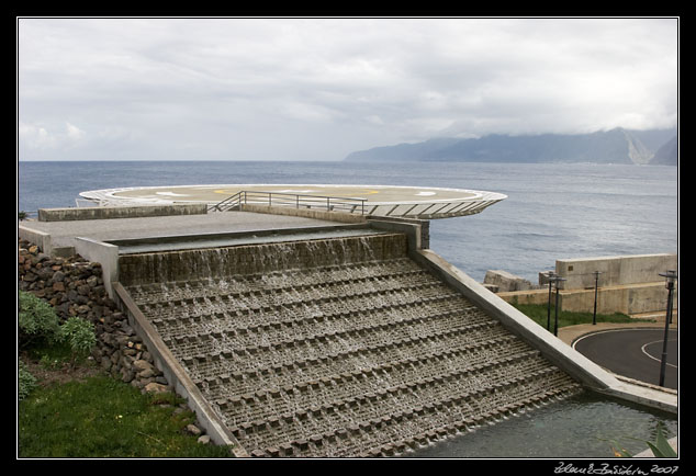 heliport in Porto Moniz