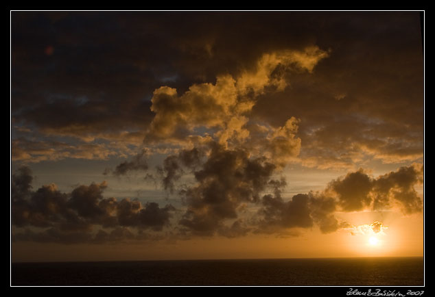 Atlantic sunset