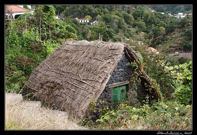 typical Madeiran storage house