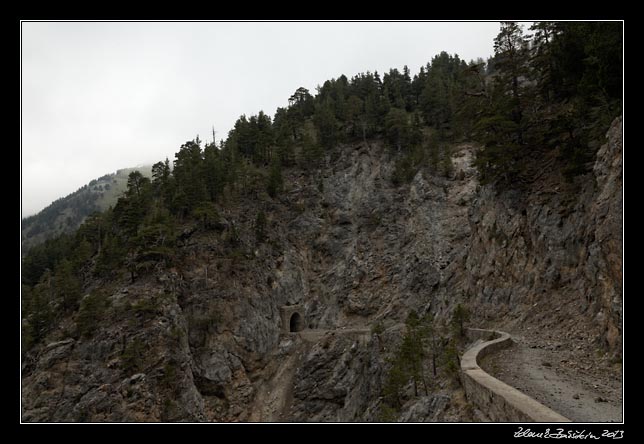 Alpes Maritimes - road to Baisse de Peirefique