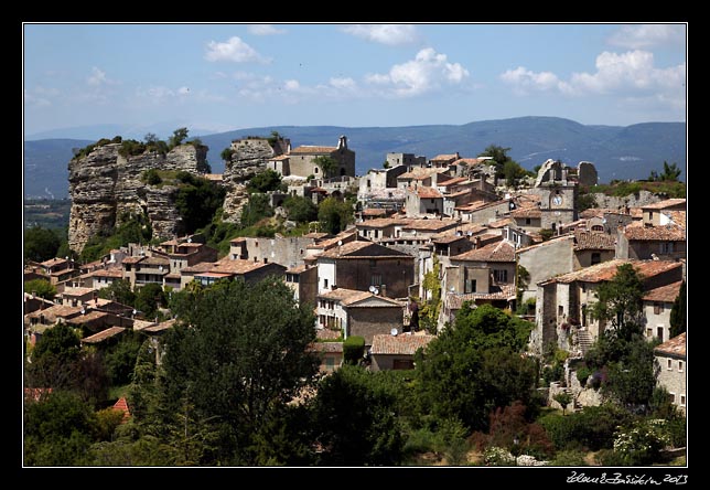 Montagne du Luberon - Saignon