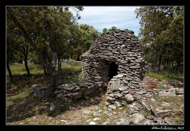 Montagne du Luberon - Enclos de Bories