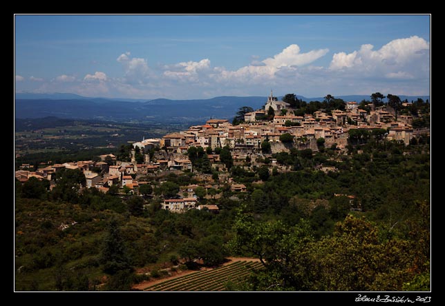 Montagne du Luberon - Bonnieux