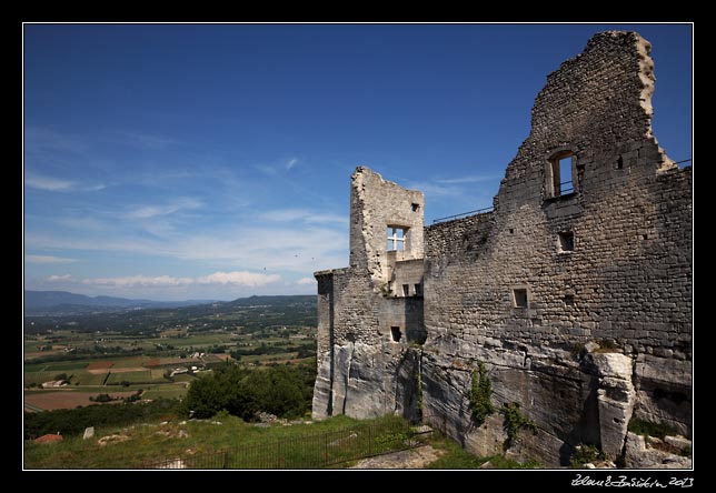 Montagne du Luberon - Lacoste