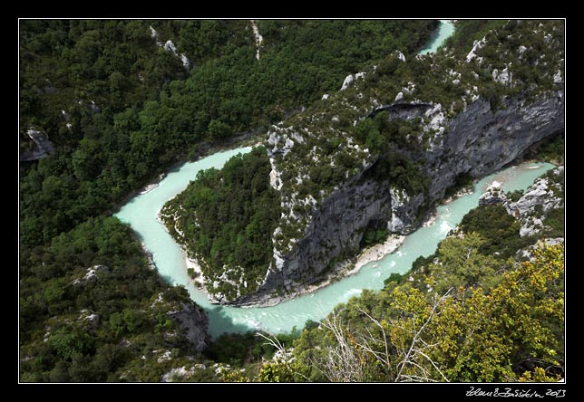 Grand canyon du Verdon - from Balcon de la Mescla