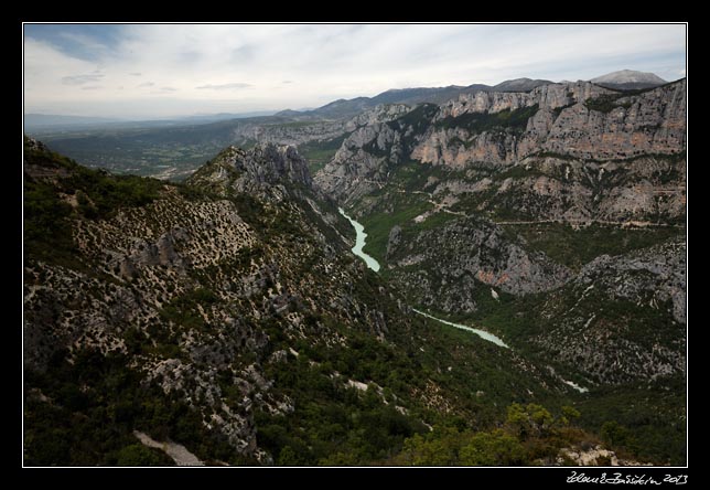 Grand canyon du Verdon -