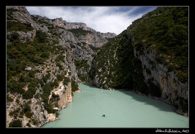 Grand canyon du Verdon - Lac de Sainte Croix