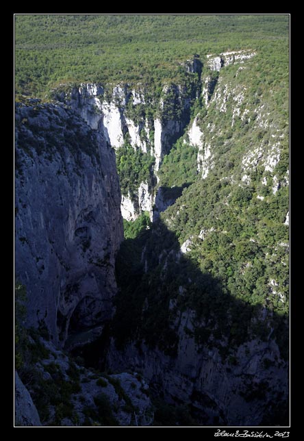 Grand canyon du Verdon -