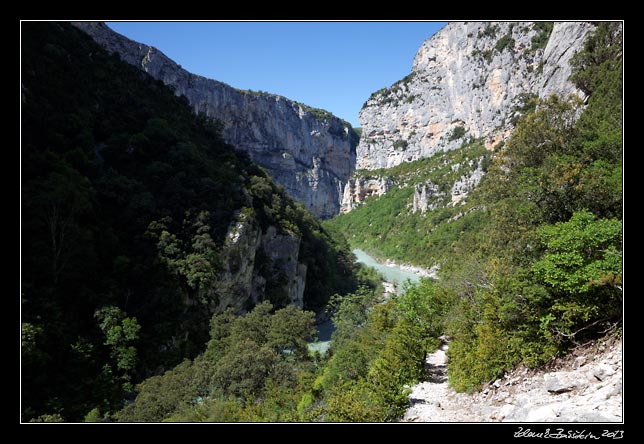 Grand canyon du Verdon -