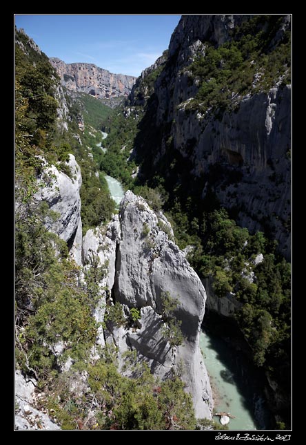 Grand canyon du Verdon - at Breche d`Imbert