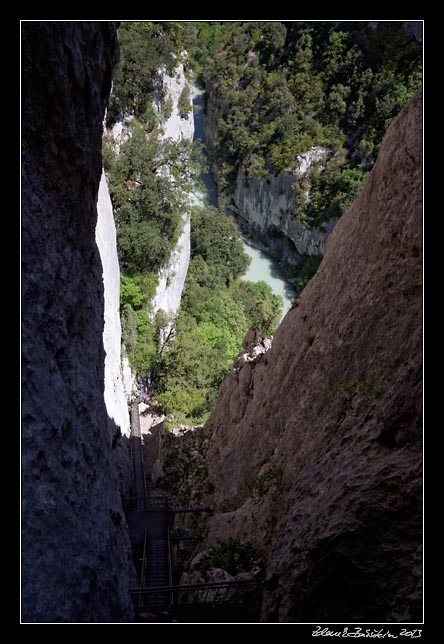 Grand canyon du Verdon - Breche d`Imbert