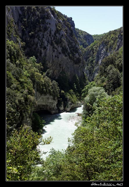 Grand canyon du Verdon -