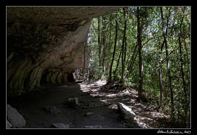 Grand canyon du Verdon - Baume aux Hirondelles