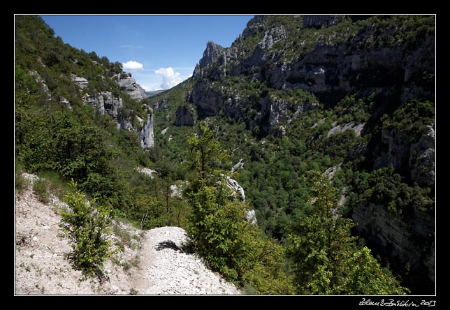 Grand canyon du Verdon -