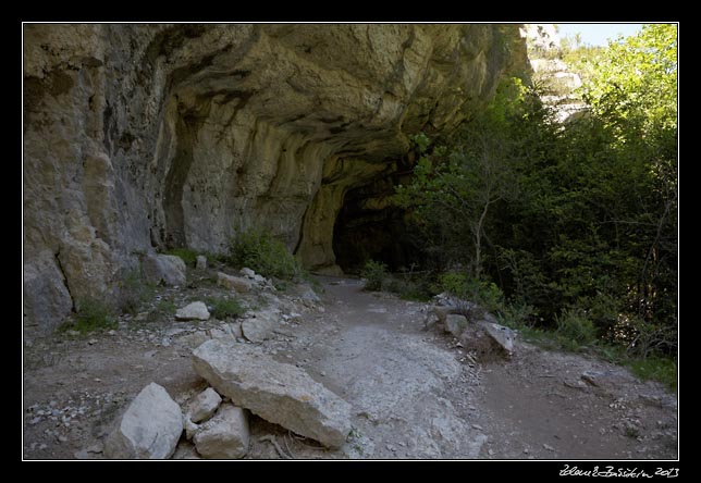 Grand canyon du Verdon - Baume aux Chiens